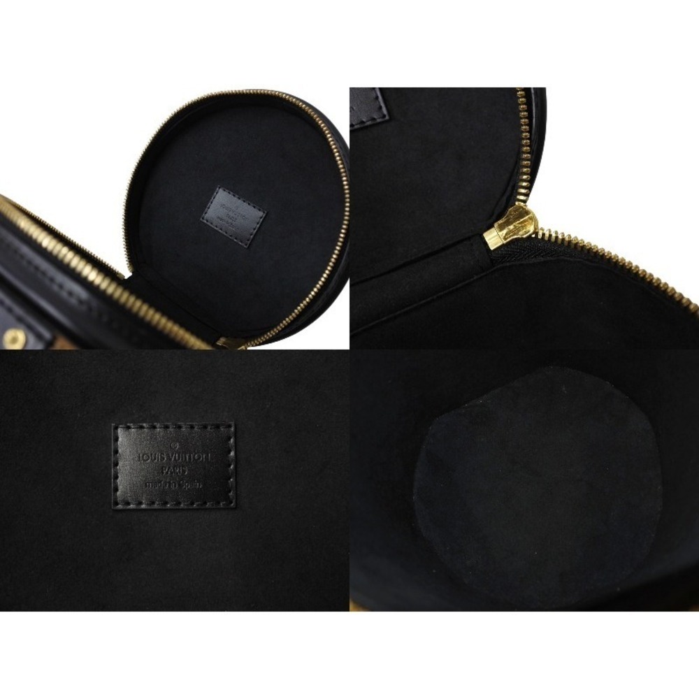 LOUIS VUITTON Cannes Shoulder Bag Monogram Reverse Brown Black - Picture 8 of 9